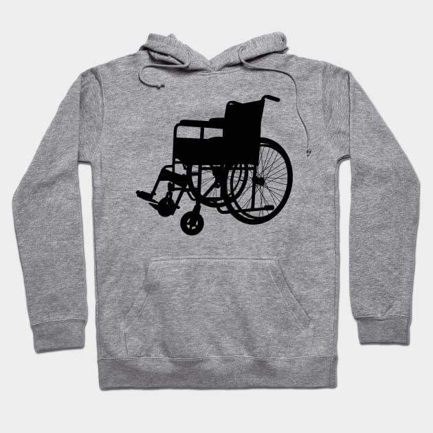 Wheelchair Hoodie by rheyes